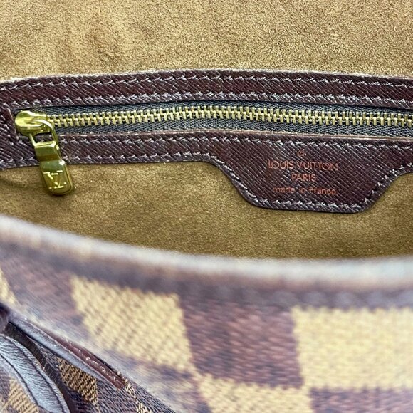 Authentic Louis Vuitton Damier Marais Bucket Bag with Accessory Pouch, Gorgeous! - Picture 11 of 16